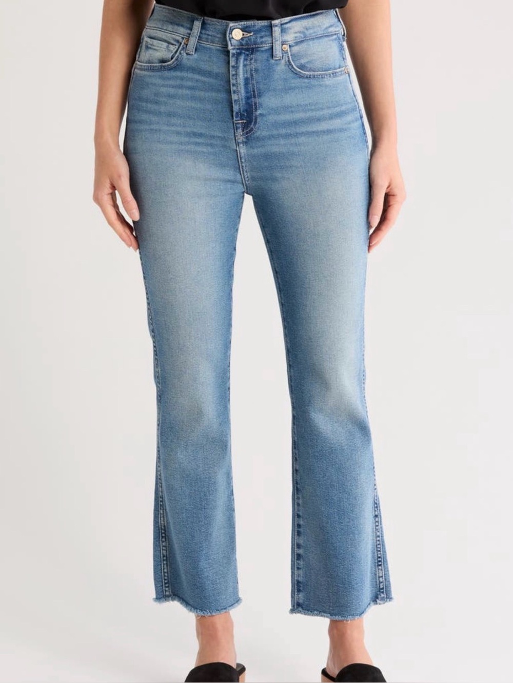 7 For All Mankind High-Rise High Waist Slim Kick Women's Jeans